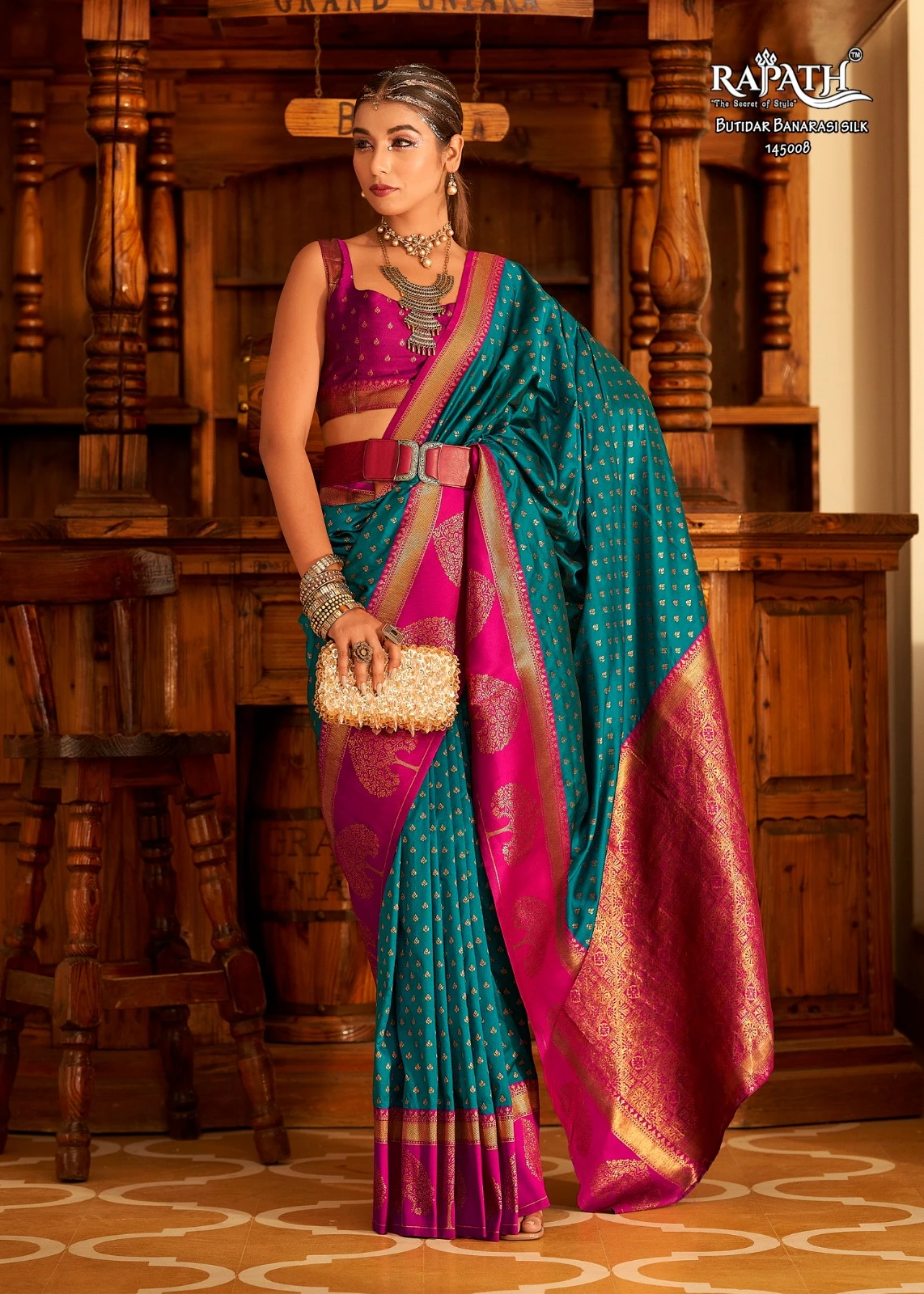 Rajyog Vrishabha Silk Soft Banarasi Wholesale Fancy Sarees Catalog — Wholesale Sarees, MPA wholesale from Surat — Photo 6